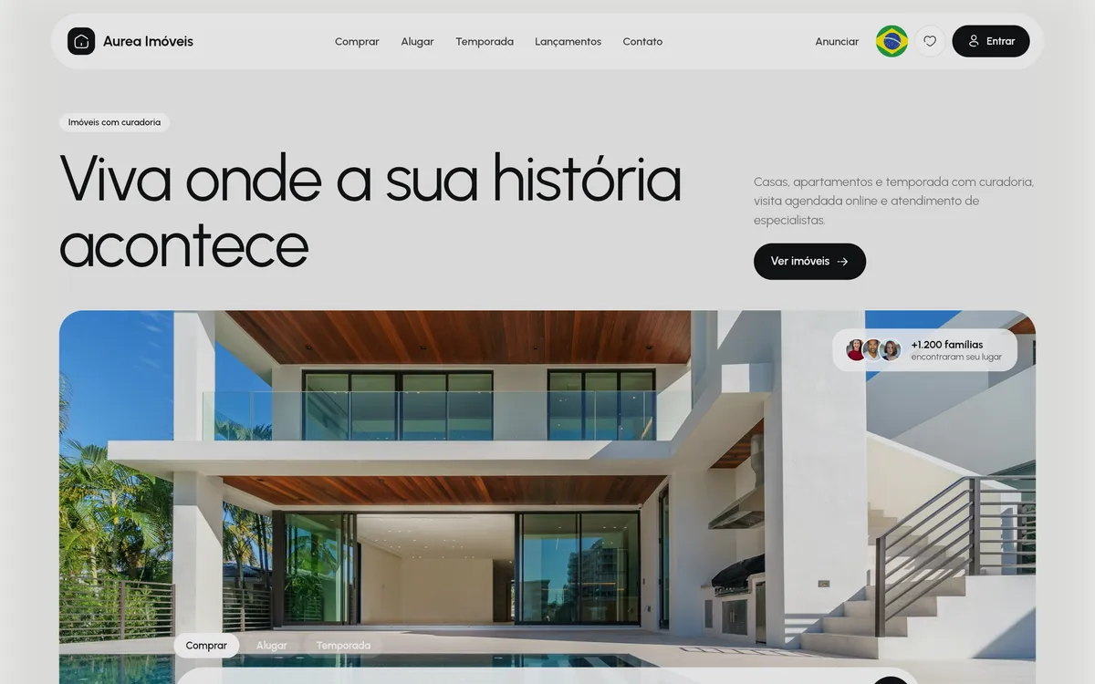 Aura — Prévia real do construtor